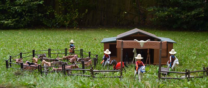 Rancho de vaqueros de Playmobil